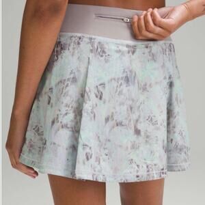Lululemon Women’s 2 Pace Rival‎ LUXTREME Skort Mauve Gray Running Tennis $78